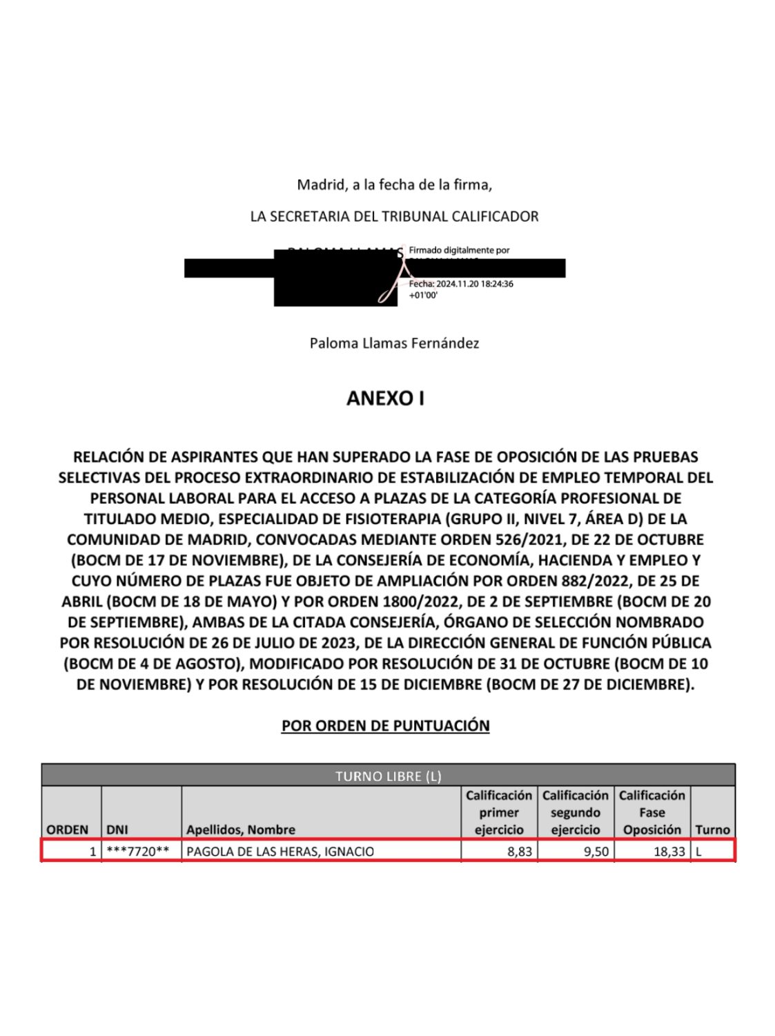 notas segunda plaza